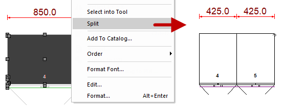 Item Split